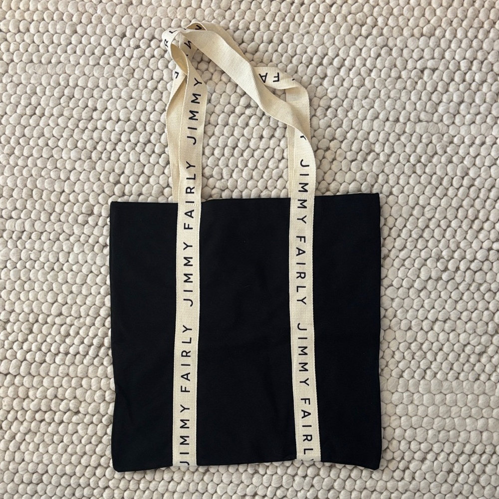 Jimmy Fairly Black Tote Bag
